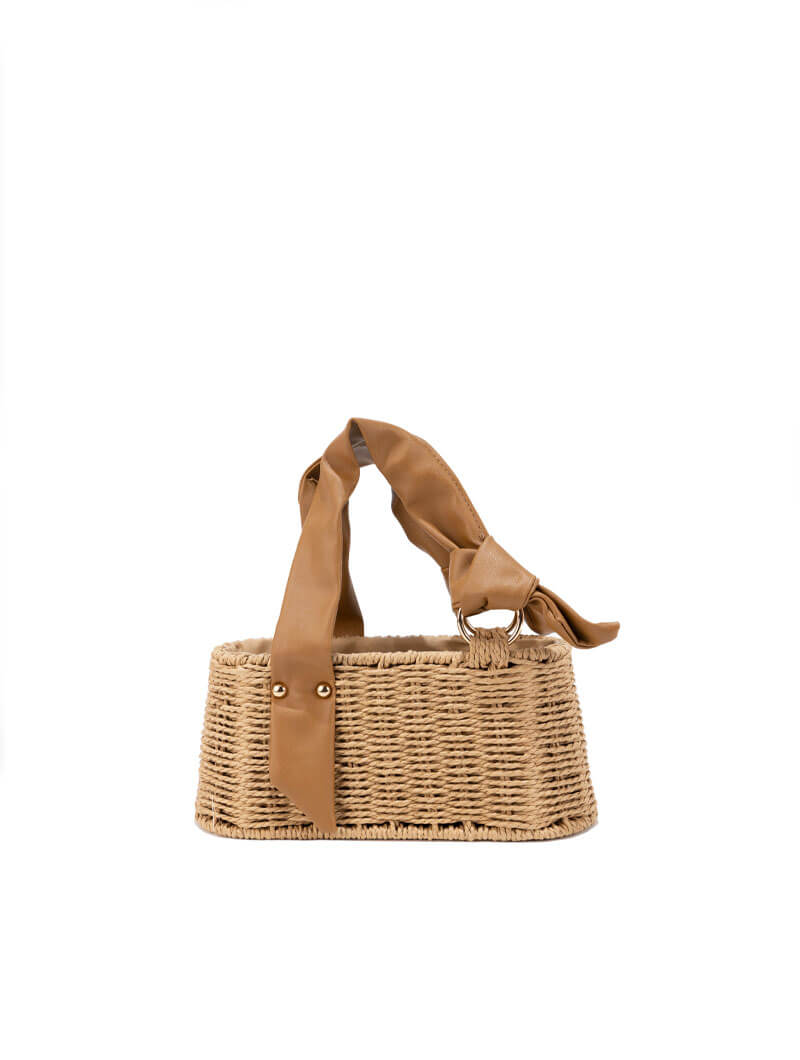 Sac tissé en paille